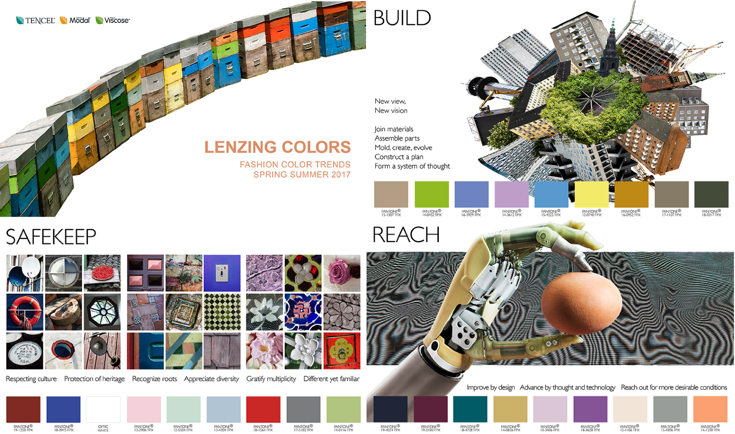 Fashion Spring/Summer 2017 Colour Forecast for Lenzing